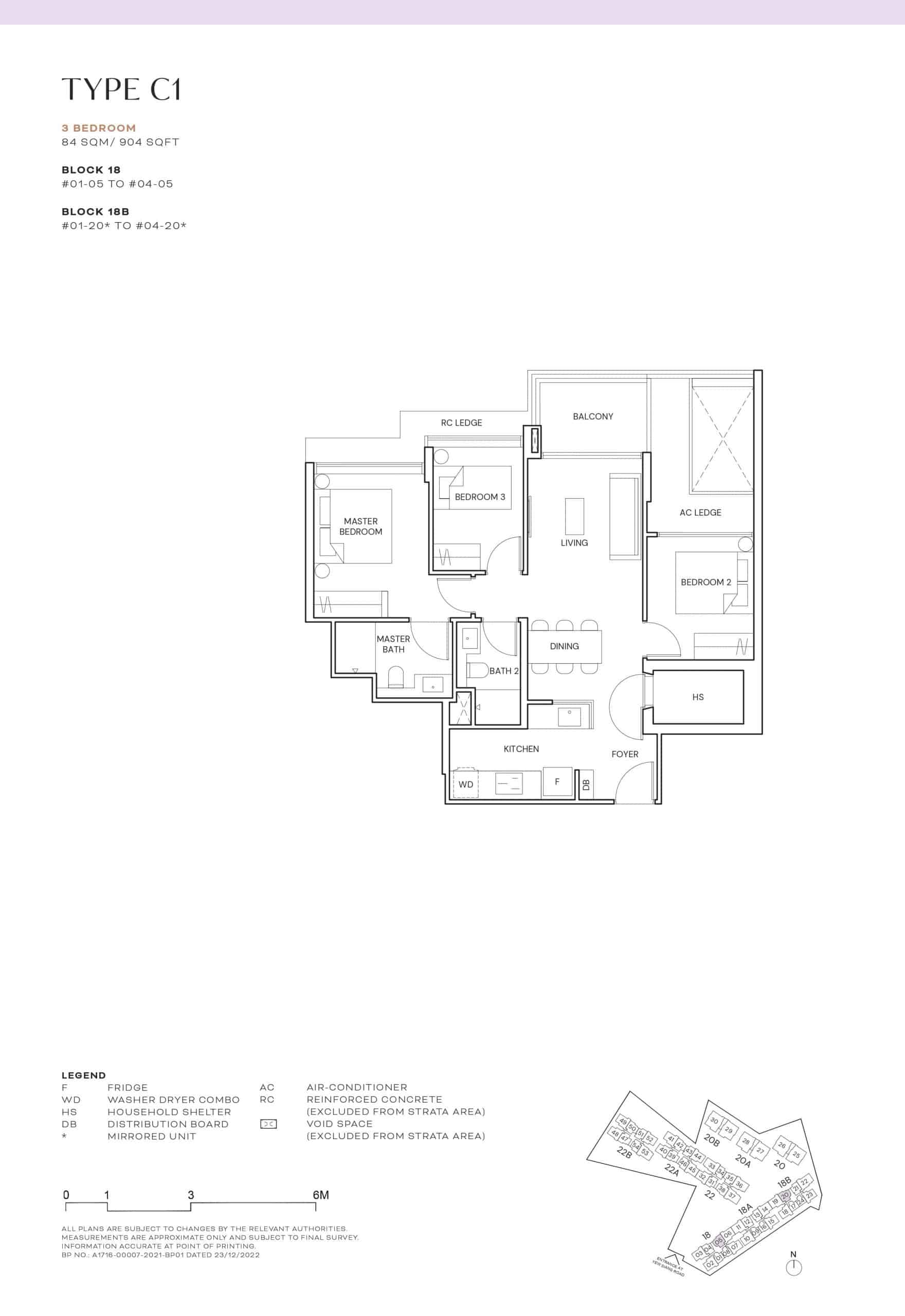 Terra Hill Floor Plan Type C1