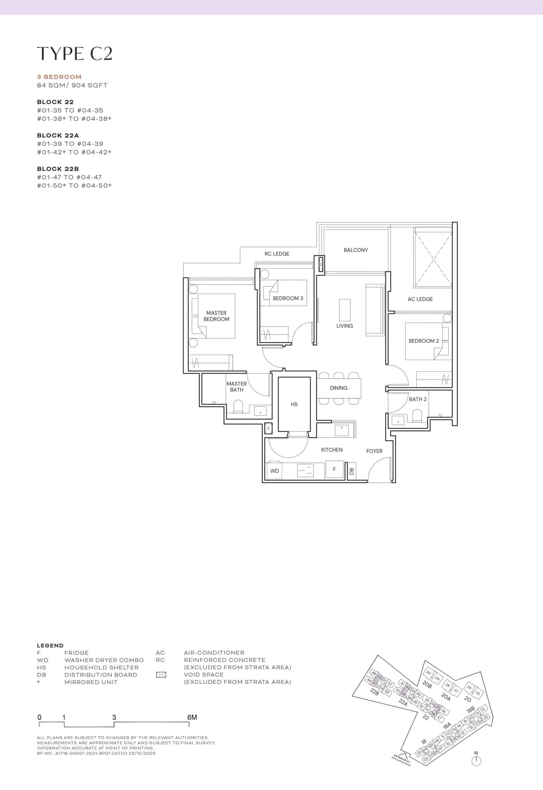 Terra Hill Floor Plan Type C2