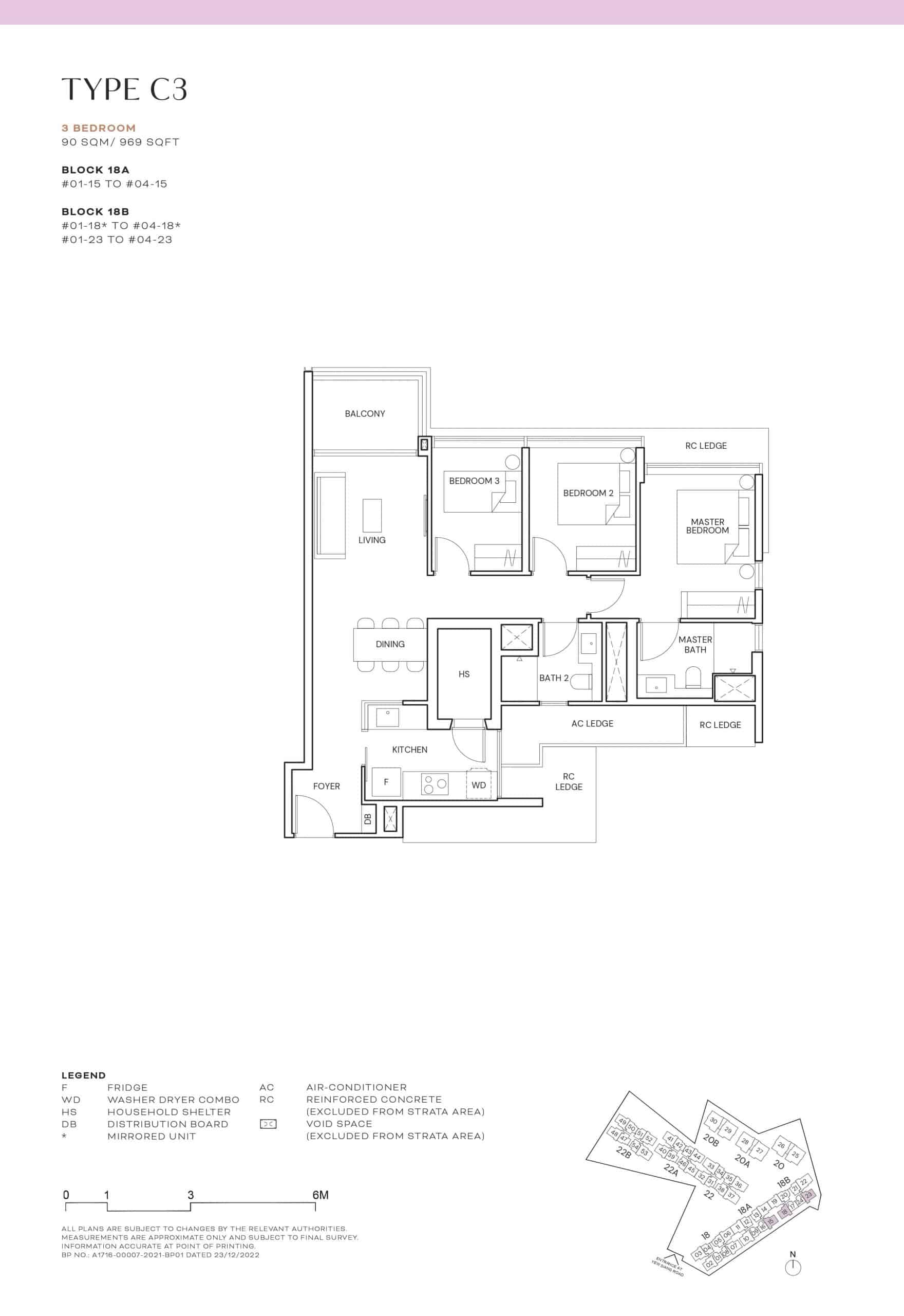 Terra Hill Floor Plan Type C3