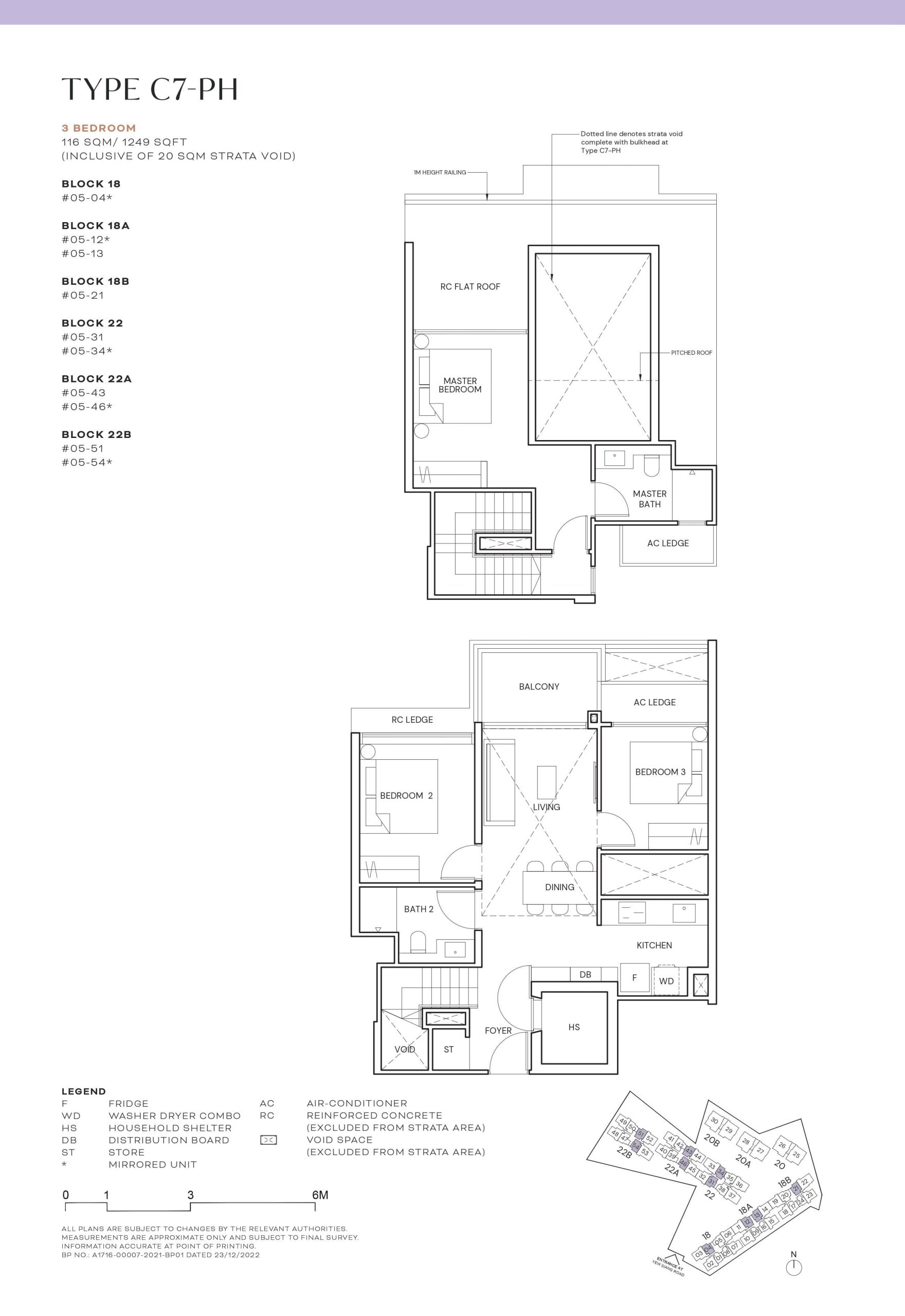 Terra Hill Floor Plan Type C7PH