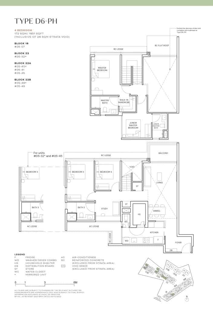 Terra Hill Floor Plan Type D6PH