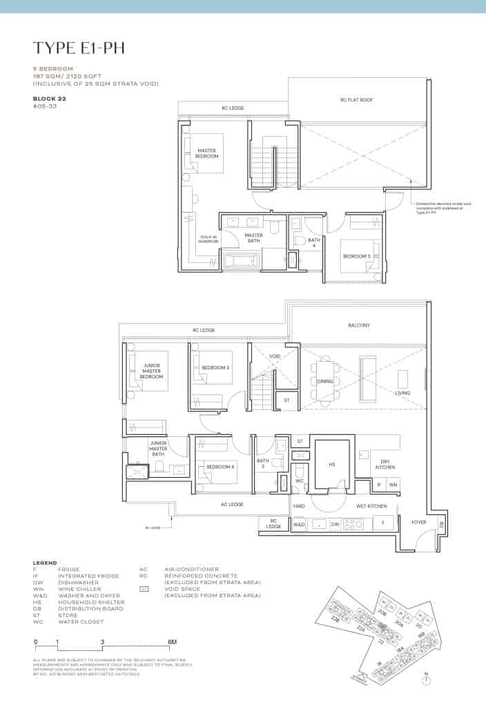 Terra Hill Floor Plan Type E1PH